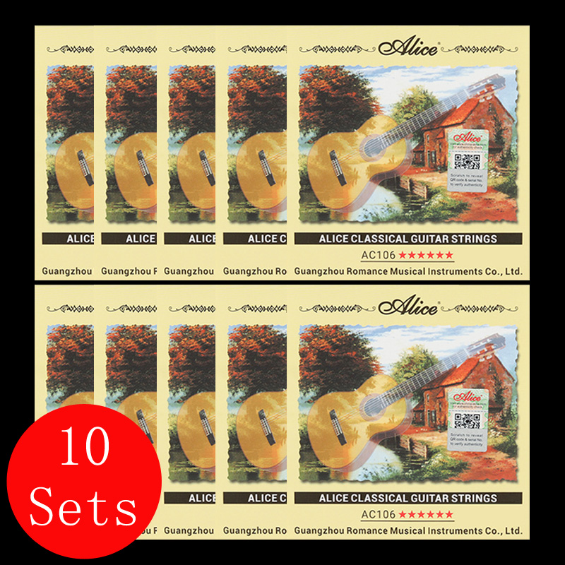 Charango 10 String - Klassische Gitarrensaiten, 10 Sets, Alice A106,