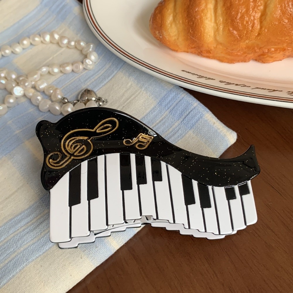 Musical Instrument Videos - Neue Haarklammer aus Acetat, große Haarklammer