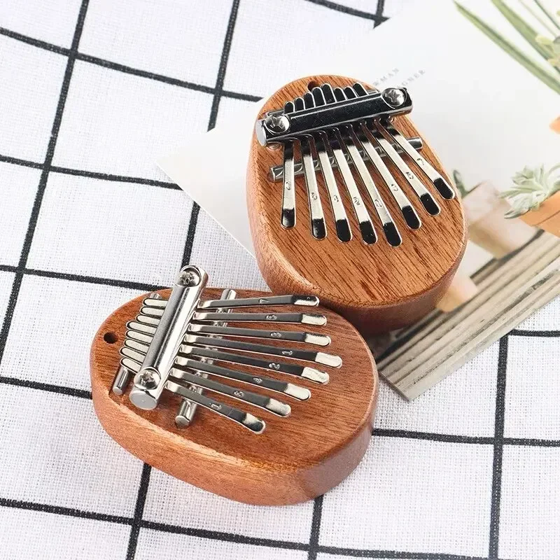 Musical Instrument Names - 1 Stück Holz Mini Daumenklavier Musikinstrument