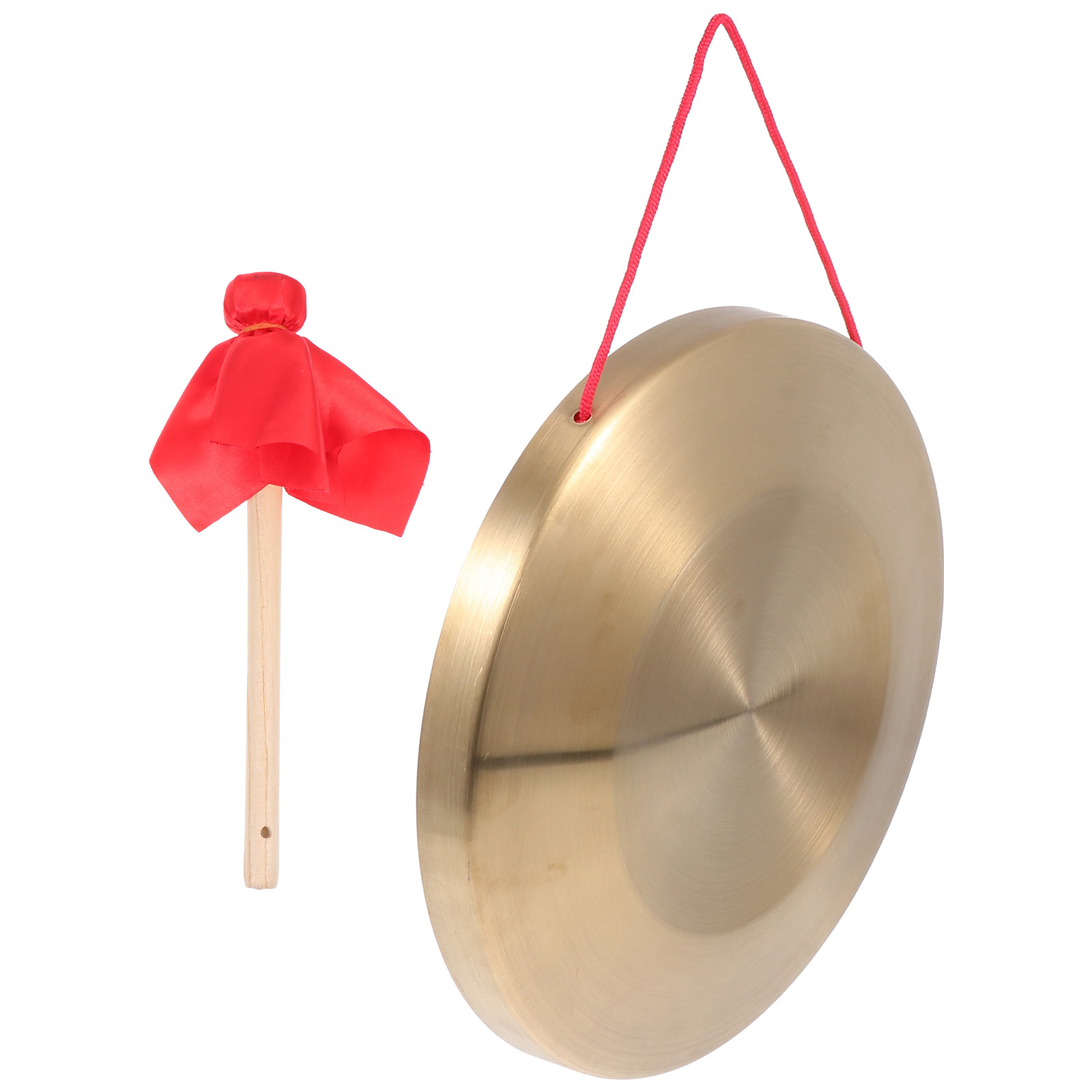 Musical Instrument Companies - 1 Set traditioneller chinesischer Gong-Handgongs mit