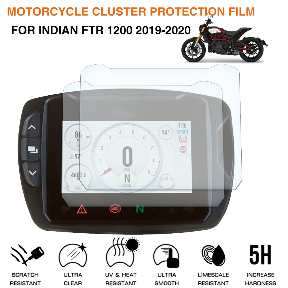 Musical Instrument Of India - Motorrad Cluster Kratzschutz Film Für Indian