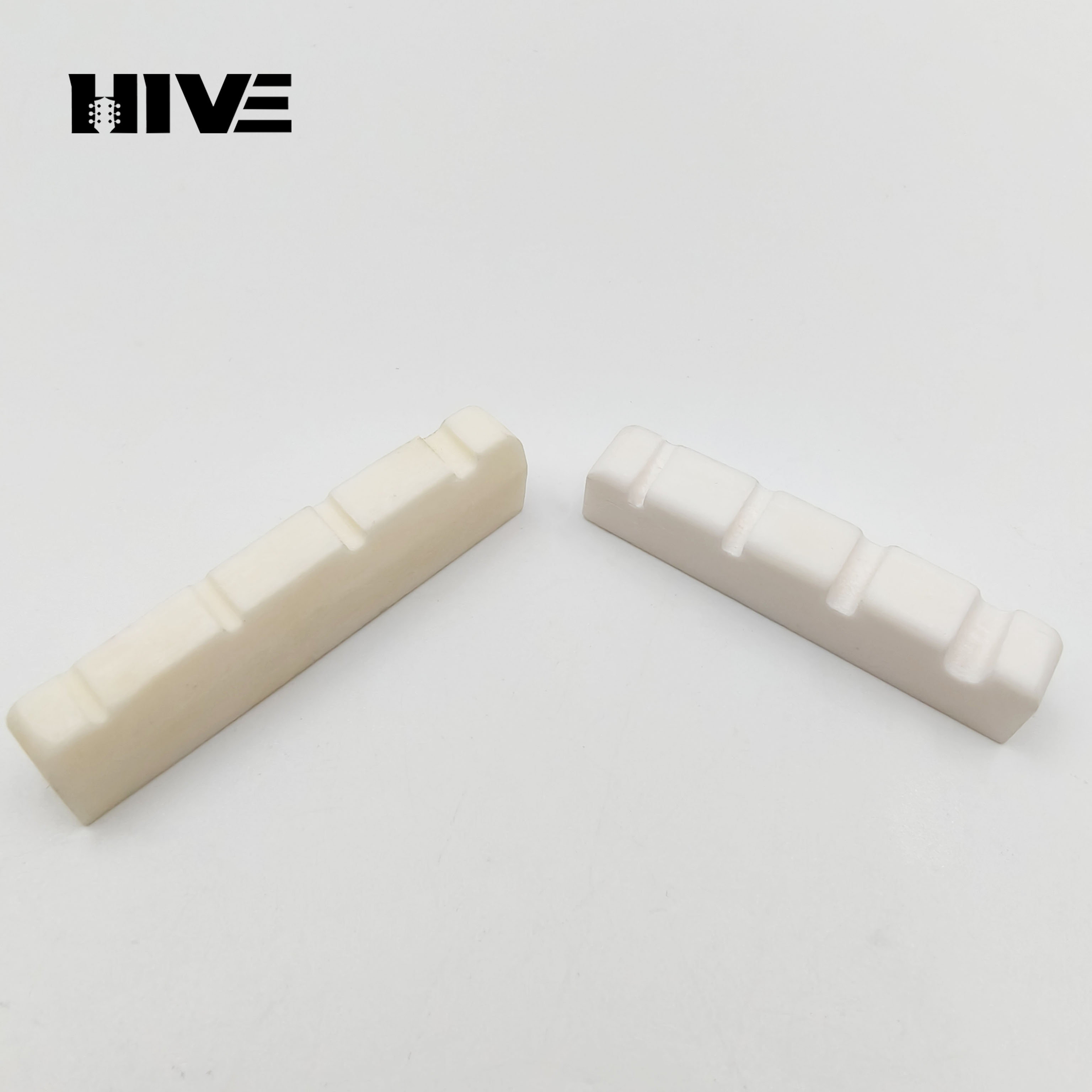 Bass Guitar Fretless - Großhandel Verstärkter E-Bass-Sattel aus Ochsenknochen 38MM/42MM