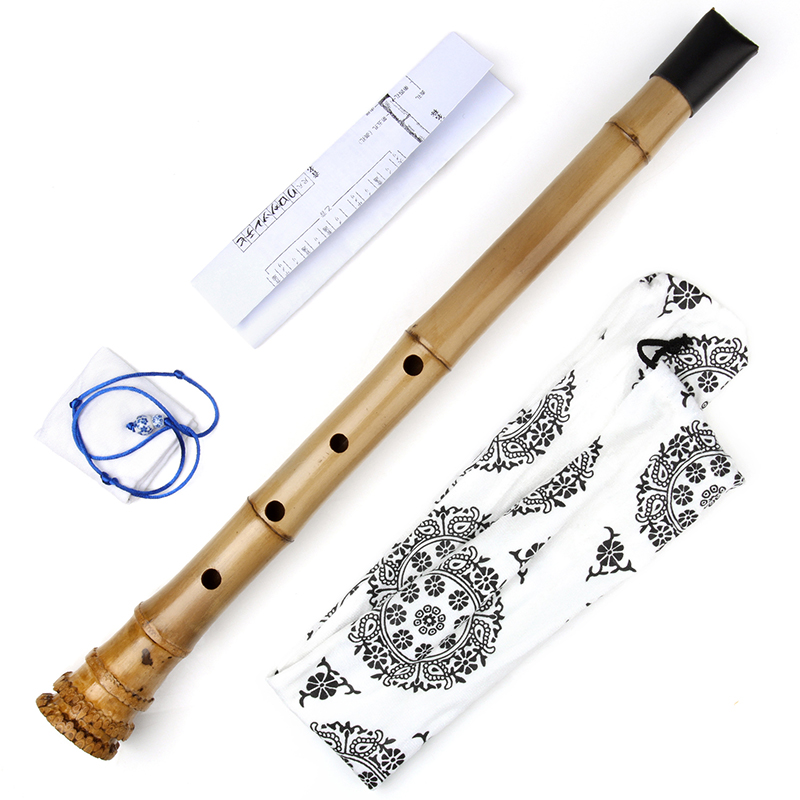 Shakuhachi Bamboo Flute - Vertikale Bambus flöte mit Shakuhachi, Holz