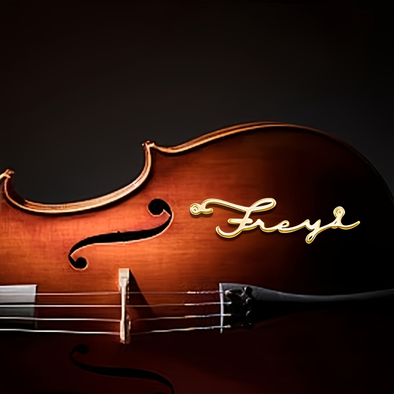 Musical Instrument And Name - [Maßgefertigt] Dekorative Namensschilder mit Namen, personalisierte