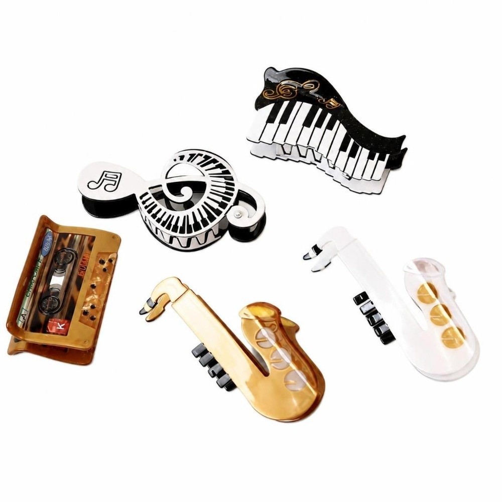 Musical Instrument Videos - Neue Haarklammer aus Essigsäureacetat in Form