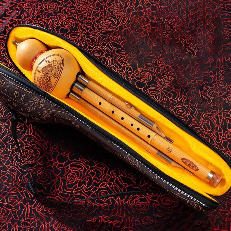 Shakuhachi Bamboo Flute - Anti Fall Hulusi Professionelle Spielen Abnehmbare
