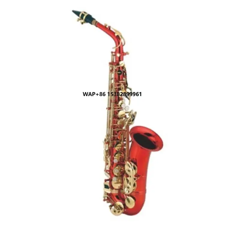 Musical Instrument Logo - Rotes Professionelles Altsaxophon Großhandel Fabrikpreis Maßgefertigtes