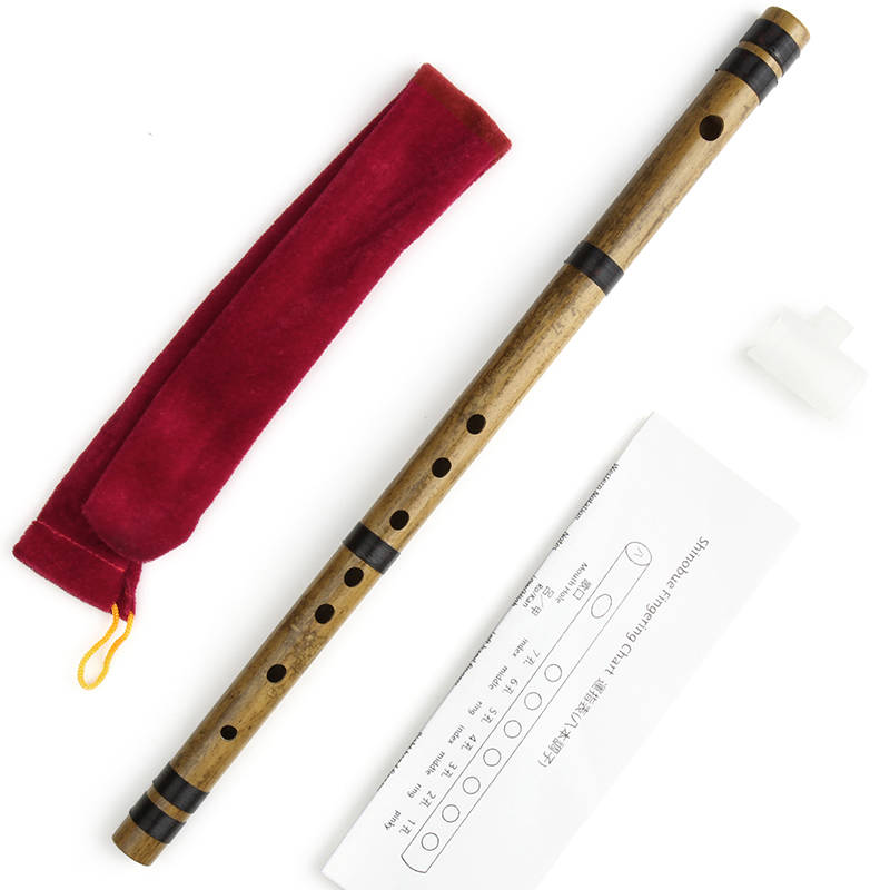 Shakuhachi Bamboo Flute - 8 Hon Japanische Shinobue Flöte mit