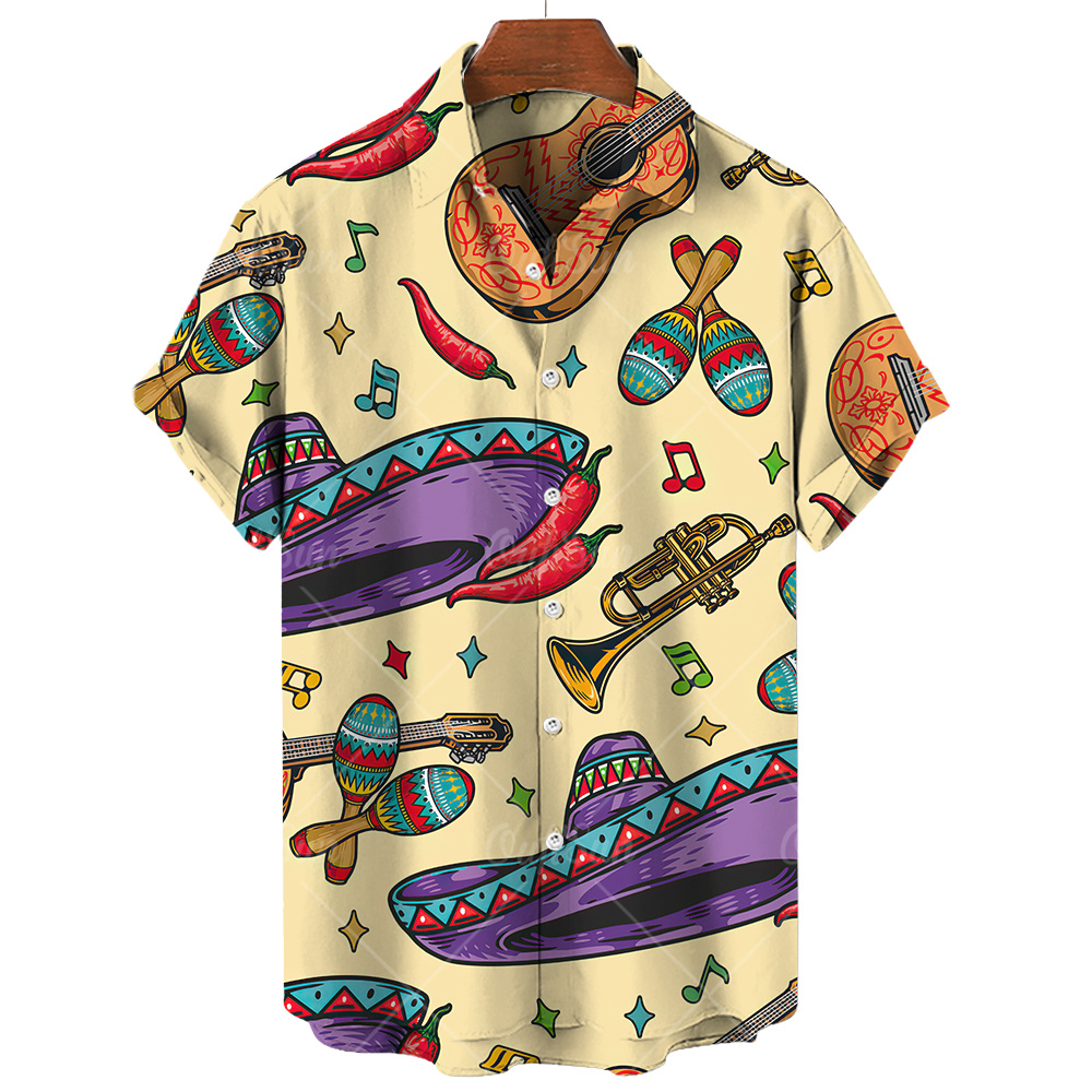 Musikinstrument-Shirts für Her – Musical Instrument Hawaiian Bewertung und Preis