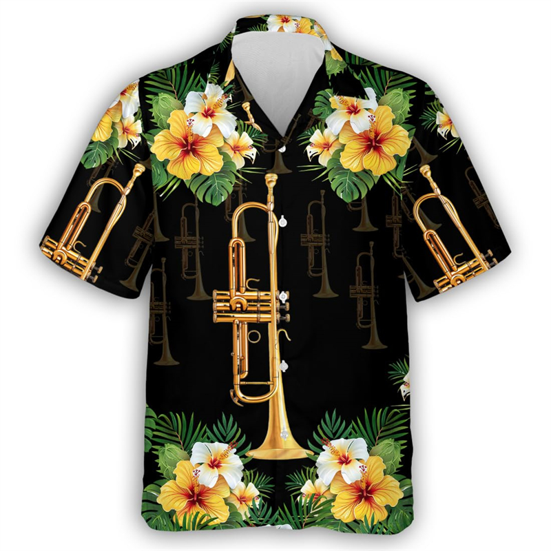 Gitarre Trompete Grafiken Hawa – Musical Instrument Hawaiian Bewertung und Preis