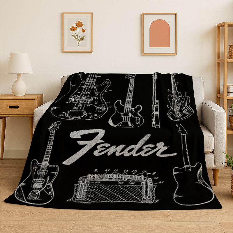 Retro Fender Gitarren-Logo Ins – Musical Instrument Logo Bewertung und Preis