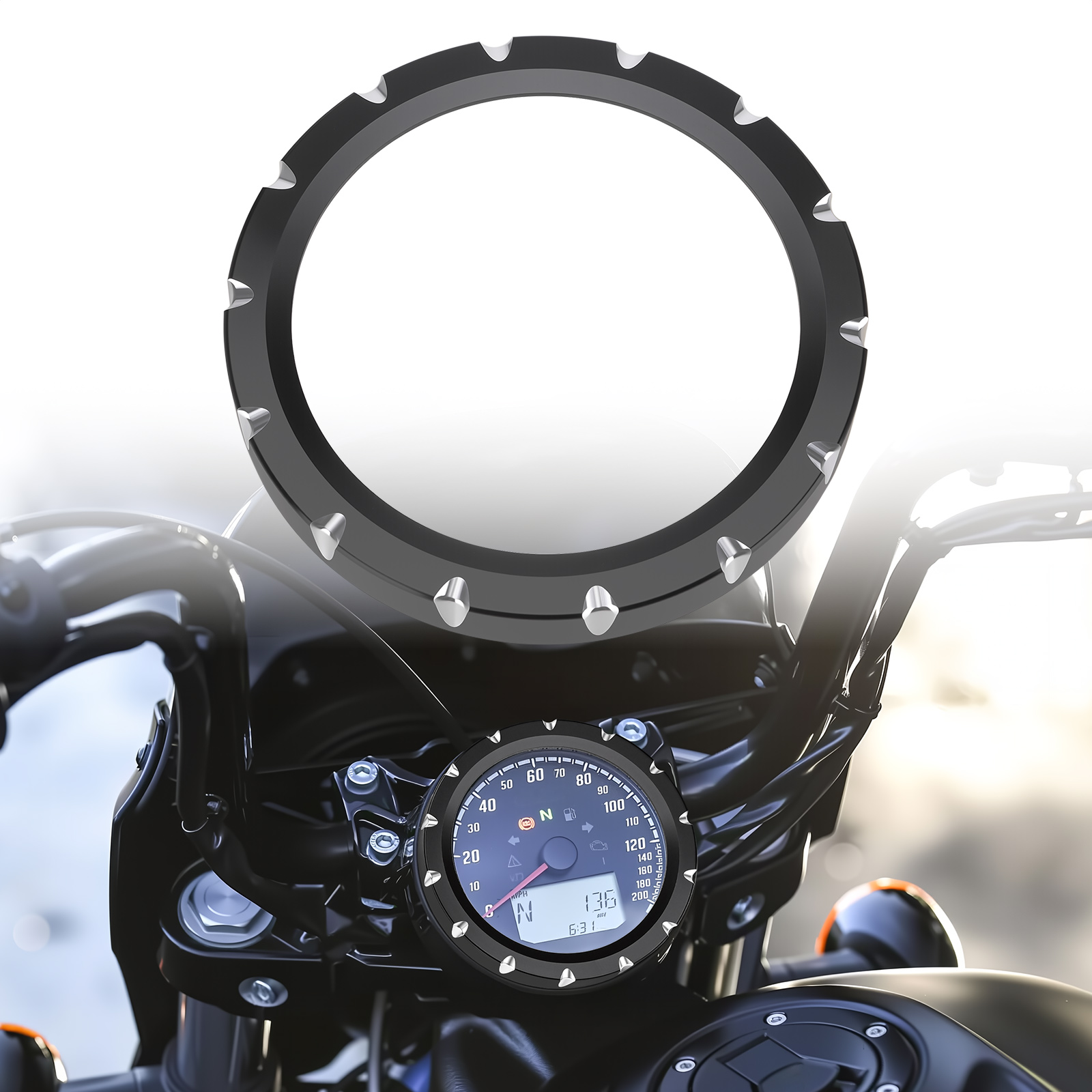 Motorrad-Tachometer-Zierringab – Musical Instrument Of India Bewertung und Preis