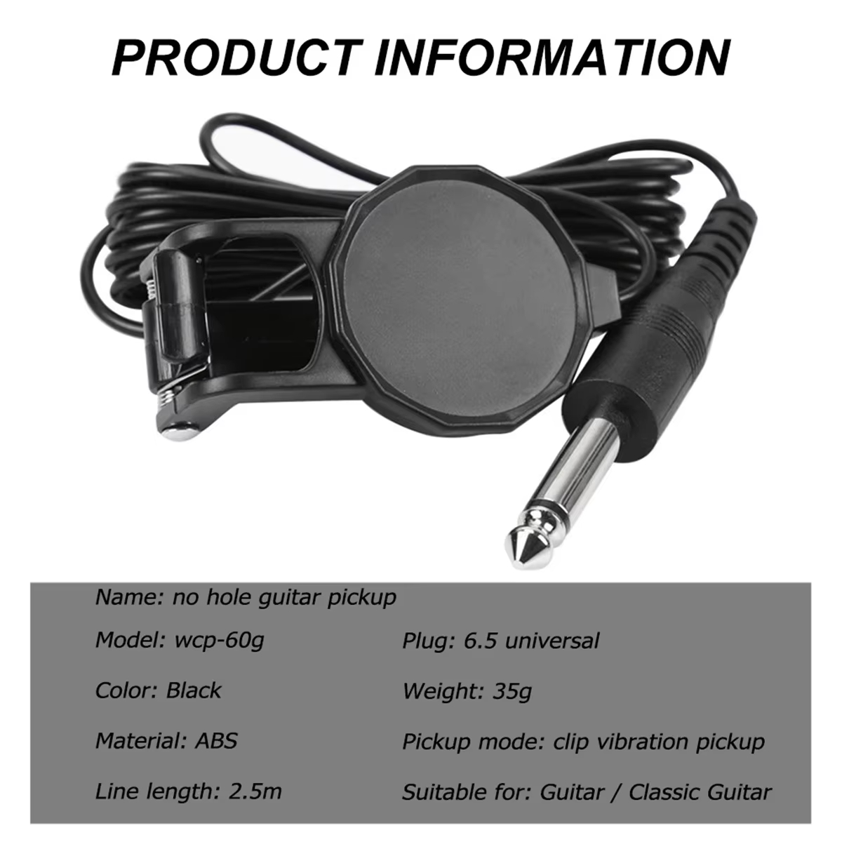 Audio Jack Clip On Pickup/2,5  – Musical Instrument Violin Bewertung und Preis