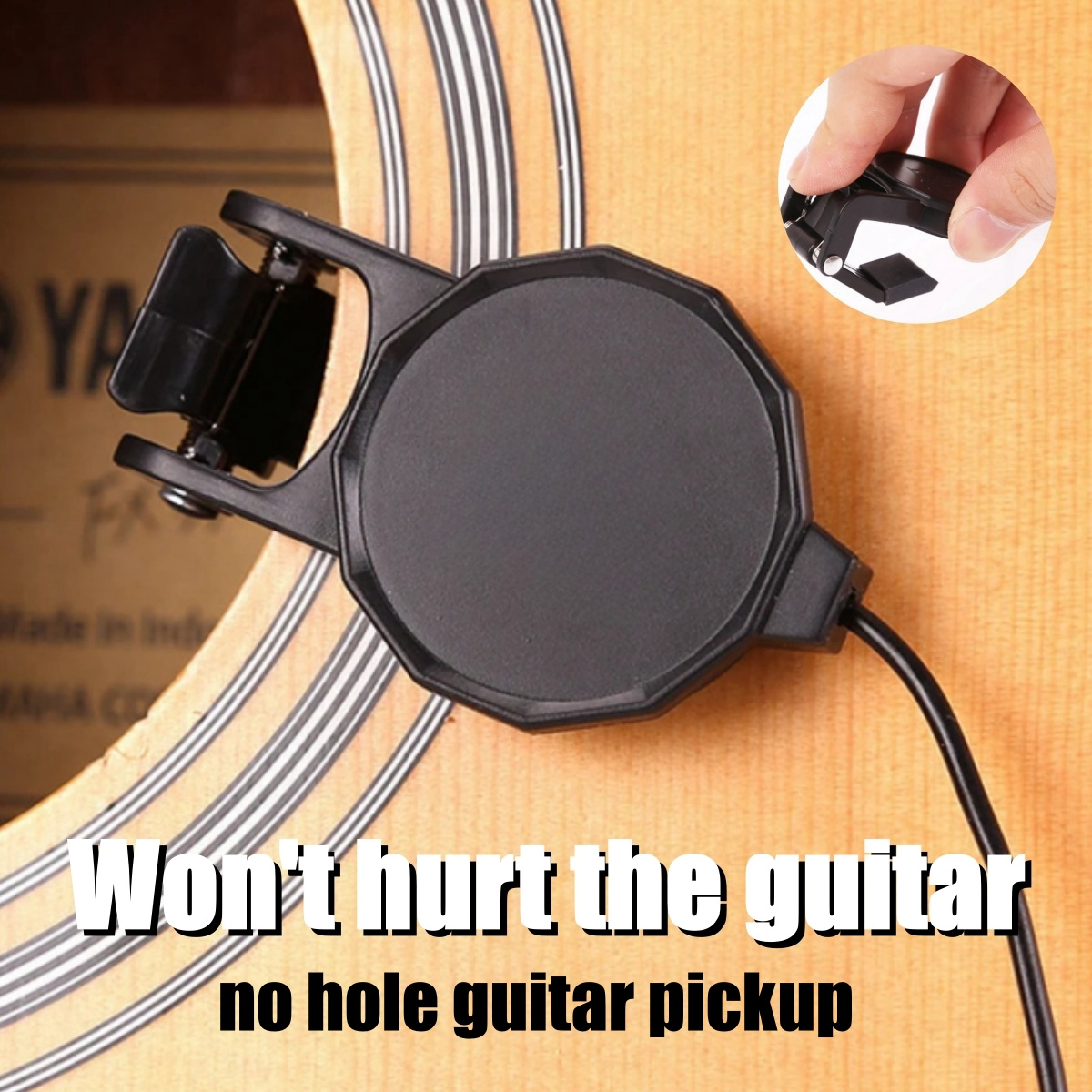 Audio Jack Clip On Pickup für  – Musical Instrument Violin Bewertung und Preis
