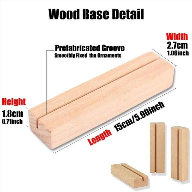 1 Stück Blechfigur mit Holzsoc – Musical Instrument And Name Bewertung und Preis