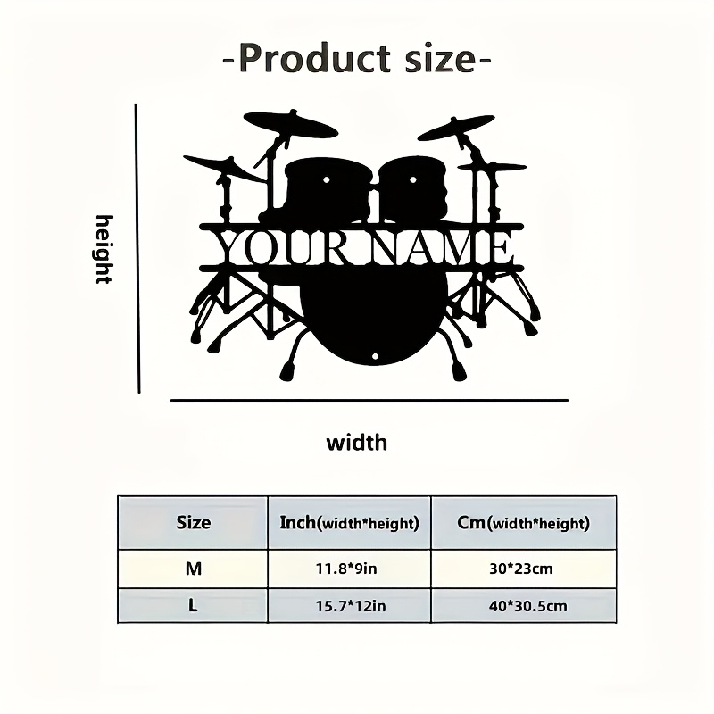 Individuelles Schlagzeug-Set M – Musical Instrument And Name Bewertung und Preis