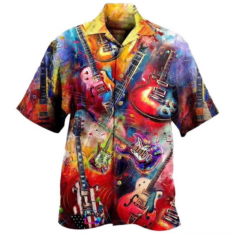 Gitarren-Musik-Grafik-Hawaiihe – Musical Instrument Hawaiian Bewertung und Preis