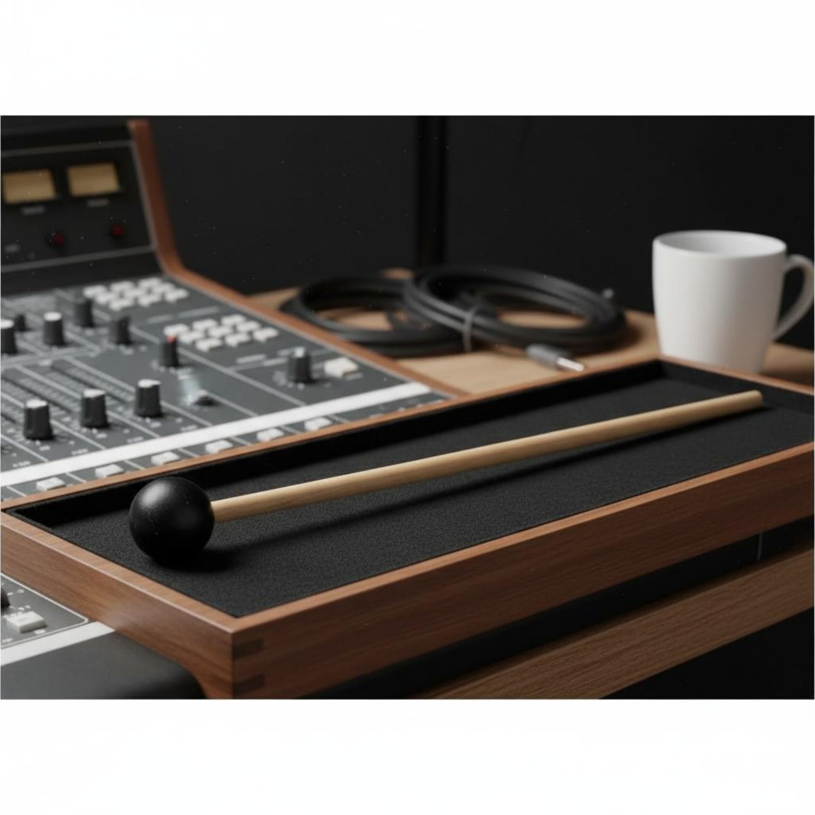 2 Stück schwarze Kopfklöppel,  – Musical Instrument Long Bewertung und Preis