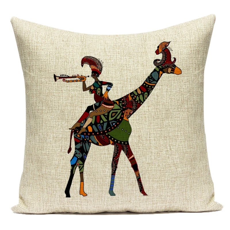 Retro-Kissenbezug für afrikani – Musical Instrument In Africa Bewertung und Preis