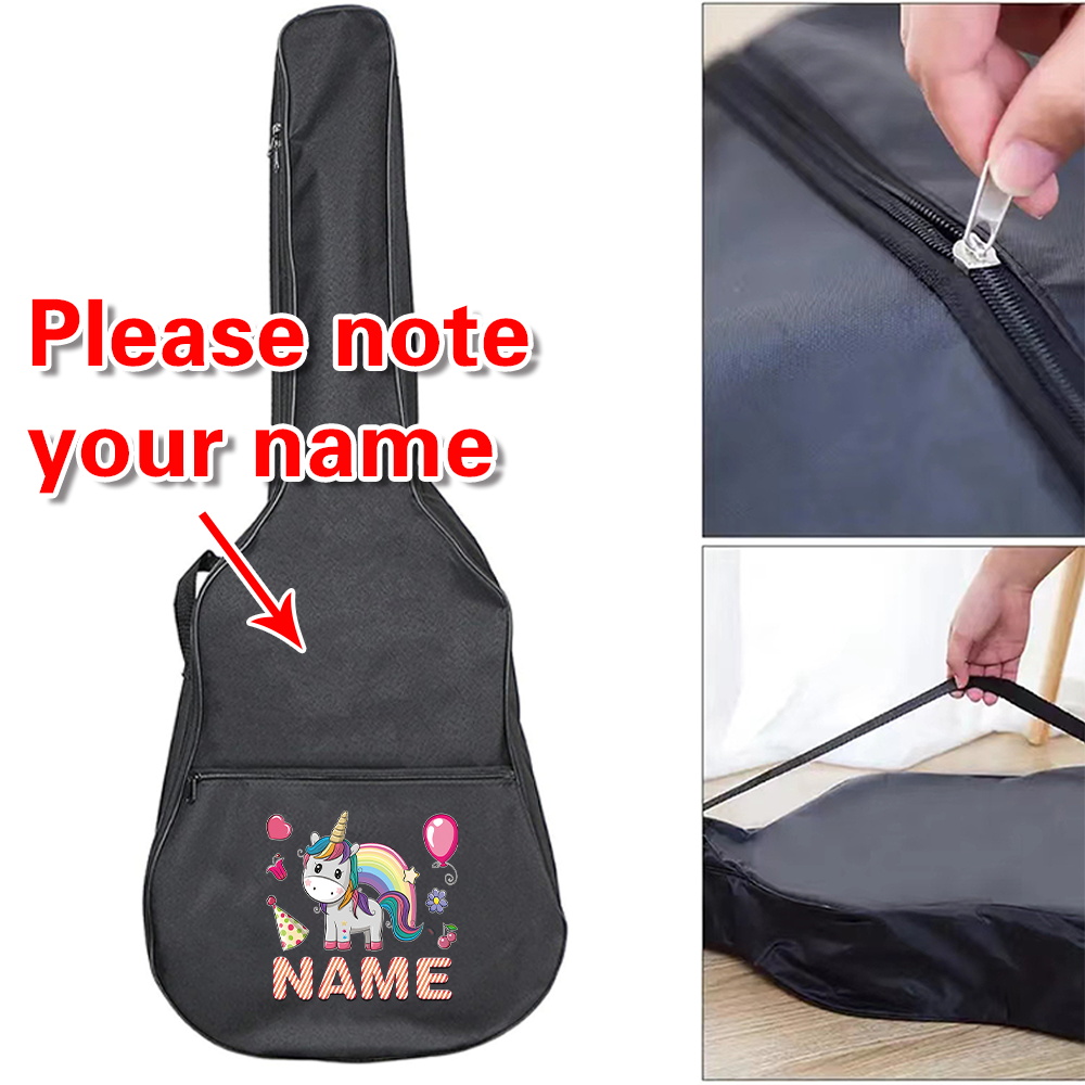 Angepasst Name Gitarre Tasche  – Musical Instrument And Name Bewertung und Preis