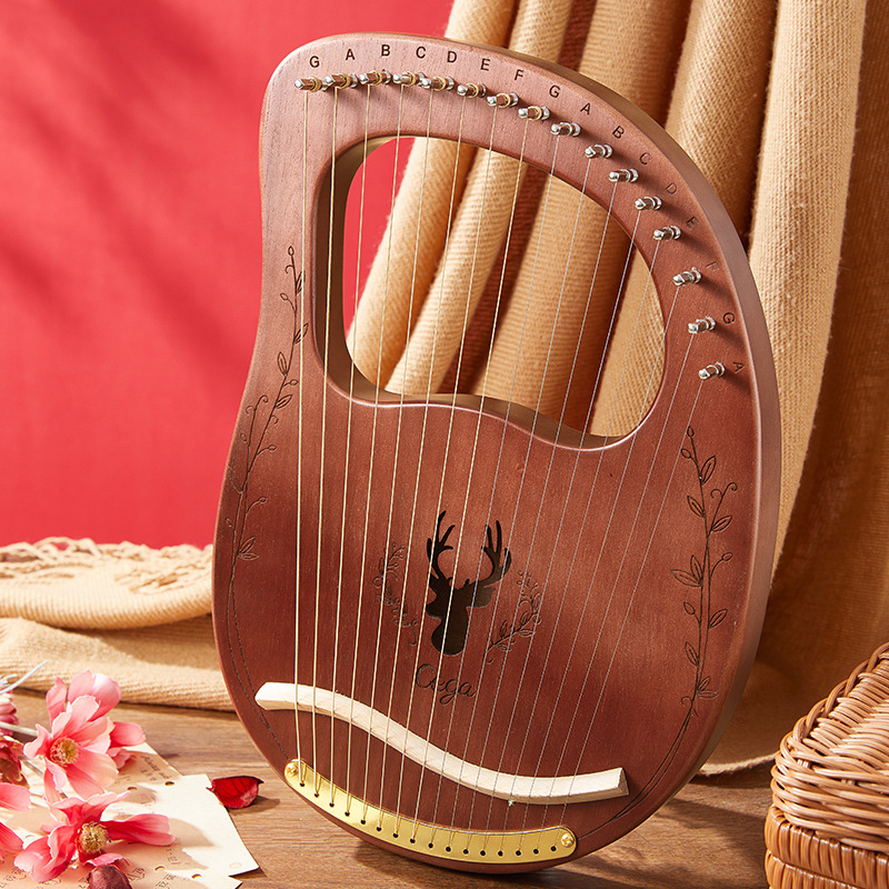 16-Saitige Lyra-Harfe aus Maha – Musical Instrument Names Bewertung und Preis