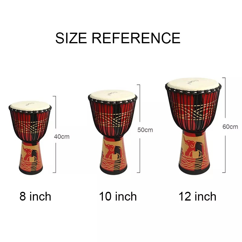 Erwachsene Größe 12 Zoll afrik – Musical Instrument Logo Bewertung und Preis