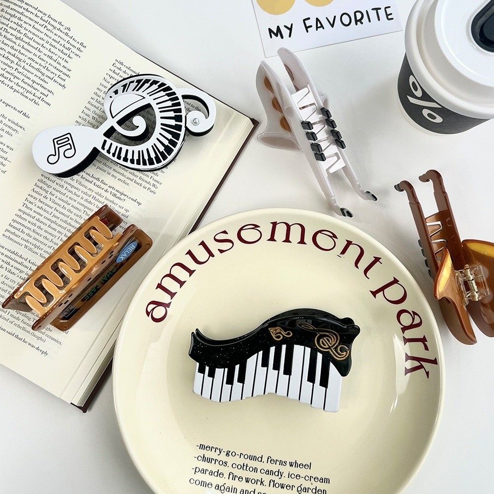 Acetat-Haarklammer in Form ein – Musical Instrument Videos Bewertung und Preis