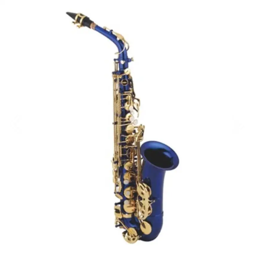 Rotes Professionelles Altsaxop – Musical Instrument Logo Bewertung und Preis