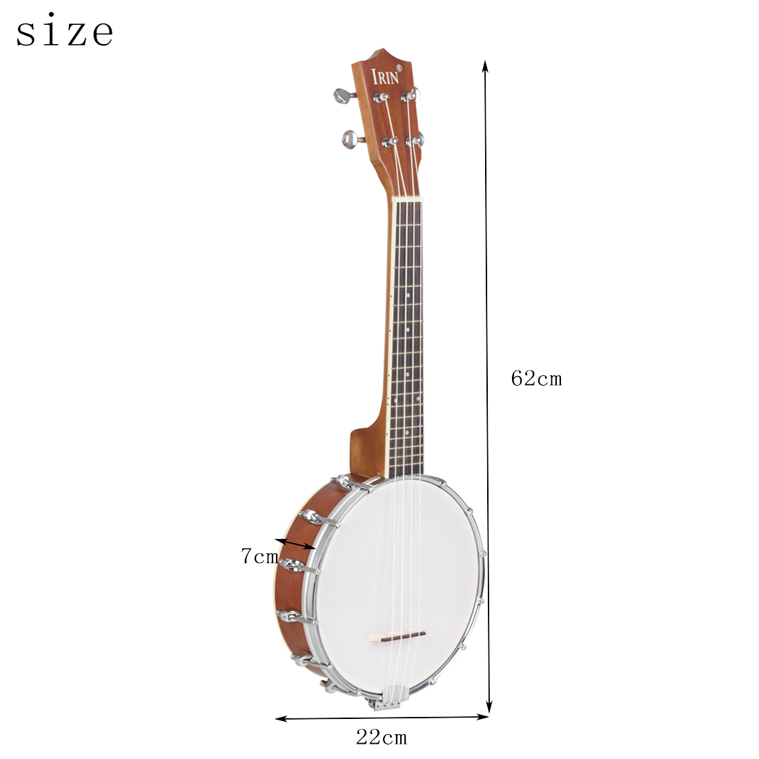 IRIN 4-saitiges Banjo-Saitenin – Musical Instrument Names Bewertung und Preis